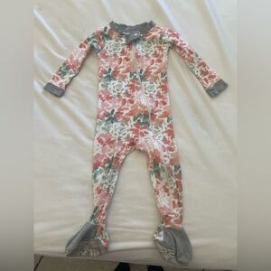 Floral Burt’s bees pajamas